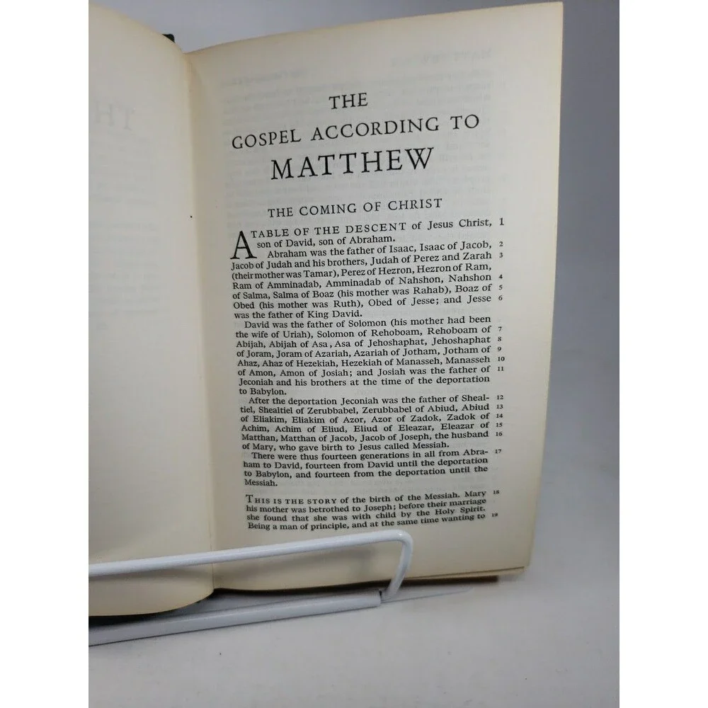The New English Bible New Testament 1961 Popular Edition Hard Cover Dust Jacket